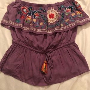 Chelsea & Violet Strapless Top